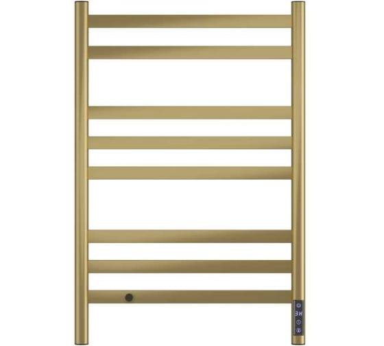 Полотенцесушитель электрический Reflexion home REFLEXION Карру 800x500 мм, золотой матовый, 1 крючок RXT118050GL 1