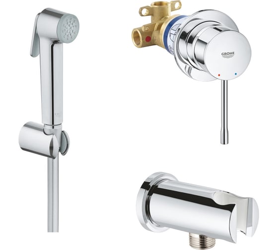 Набор для гигиенического душа GROHE Essence, хром 129600 1
