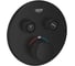 Внешняя часть термостата для душа Grohtherm SmartControl Grohe на 2 потребителя, круглая, матовый черный 291192430 1