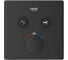 Внешняя часть термостата для душа Grohtherm SmartControl Grohe (на 2 потребителя, матовый черный) 291242430 2