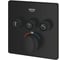 Внешняя часть термостата для душа Grohtherm SmartControl Grohe (на 3 потребителя, матовый черный) 291262430 3
