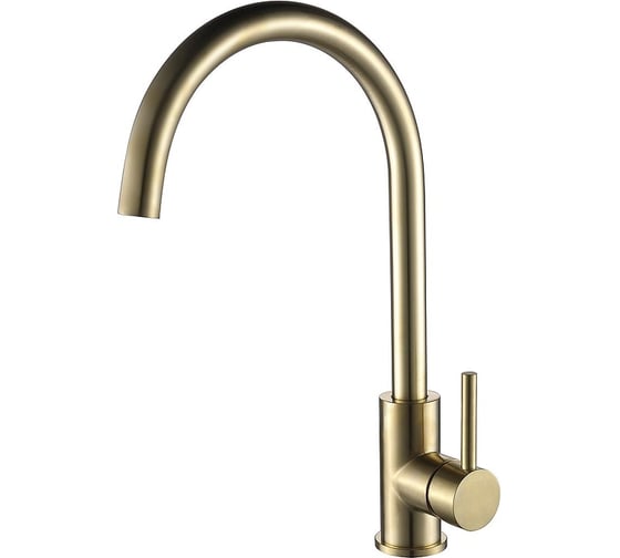 Смеситель для кухни Oliveeka золото матовое OL-963002-BG 1