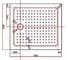 Акриловый поддон Cezares TRAY-A-AH-90/80-15-W 2