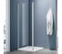 Боковая часть душ. ограждения SANTREK AQUA Lea- SP-1000-C-Brushed 1000х1850 стекло, прозр 5мм, профиль сатин, 328170 1