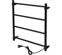 Электрический полотенцесушитель Тера "Электра" 500x600, черный ПСН-35-11ч