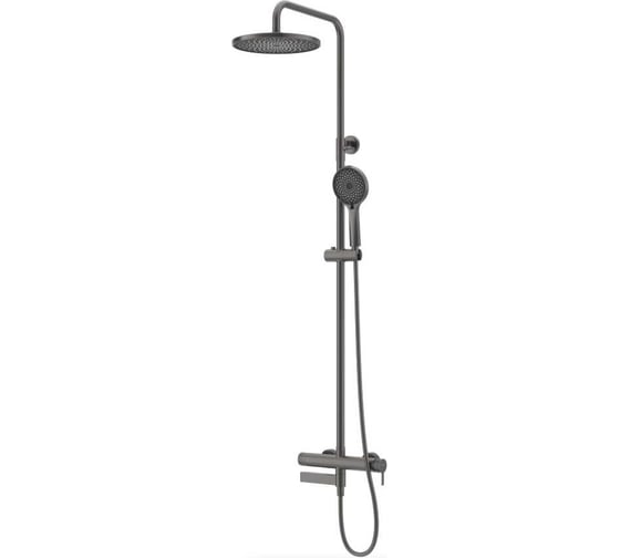 Душевая стойка со смесителем и изливом BelBagno DELTA DEL2.0-VSCM-GM
