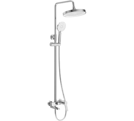 Душевая стойка со смесителем и изливом BelBagno ALBANO-VSCM-CRM