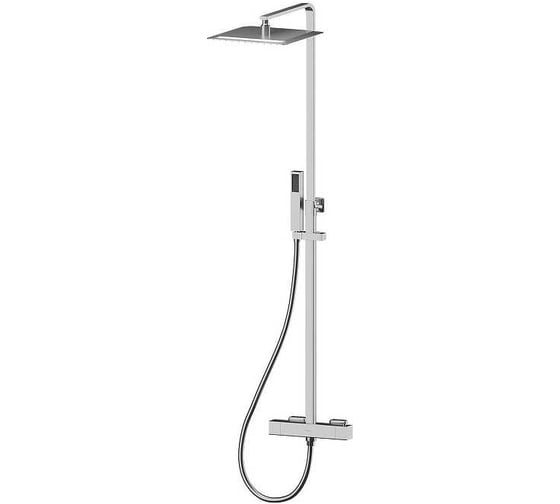 Душевая стойка с термостатическим смесителем BelBagno KRAFT-DOCM-T-IN