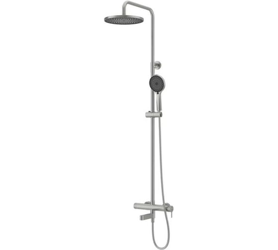 Душевая стойка со смесителем и изливом BelBagno DELTA DEL2.0-VSCM-IN