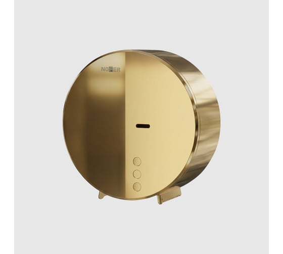 Диспенсер для туалетной бумаги Nofer INDUSTRIAL EVO, нержавеющая сталь, золото 05046.PG 1