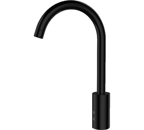 Кран сенсорный для раковины Nofer, латунь, чёрный 07262.N 1