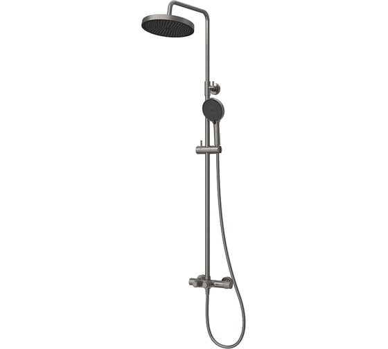 Душевая стойка Cezares RAIN1 с термостатическим смесителем RAIN1-CD-T-GM