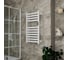 Полотенцесушитель дизайнерский электрический Bauedge BAU Elite Elegant White 80x45, подключение справа, белый AF0026 1