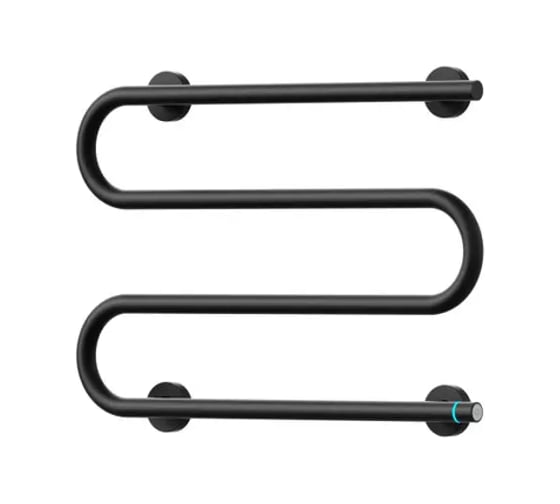 Полотенцесушитель электрический Bauedge BAU M Black 41.5x61.5, черный матовый AF0040