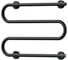 Полотенцесушитель электрический Bauedge BAU M Black 41.5x61.5, черный матовый AF0040 1