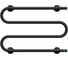 Полотенцесушитель электрический Bauedge BAU M Black 41.5x61.5, черный матовый AF0040 2