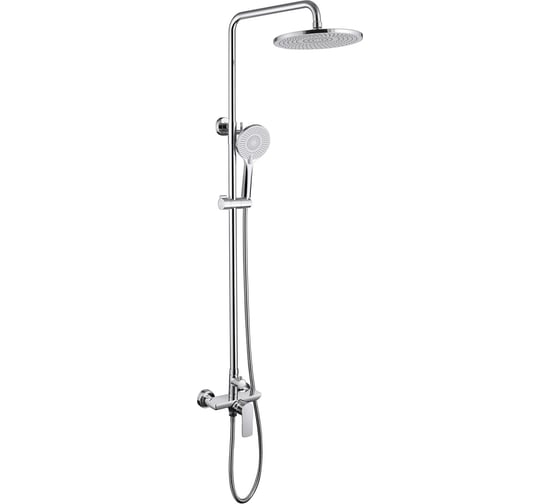 Душевая стойка ABBER Weiss Insel без излива, хром AF8020L
