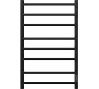 Электрический полотенцесушитель Point Аврора П8 500x800 диммер справа, черный PN10858B