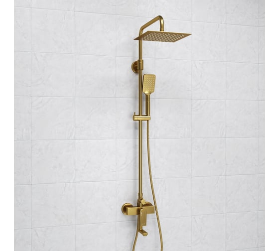 Душевой комплект со смесителем WasserKraft A155.198.201.BG