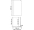 Душевое ограждение WasserKRAFT Рур (Rur) 30W46GR-TXG 2