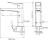 Смеситель для умывальника WasserKraft Аула (Aula) / (Weil) 2303 15