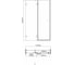 Душевая дверь WasserKraft Паар (Paar) 88H05L-MG 3