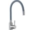 Смеситель для кухонной мойки RUSH Simple с гибким изливом, серый SUS7335-61Grey 1