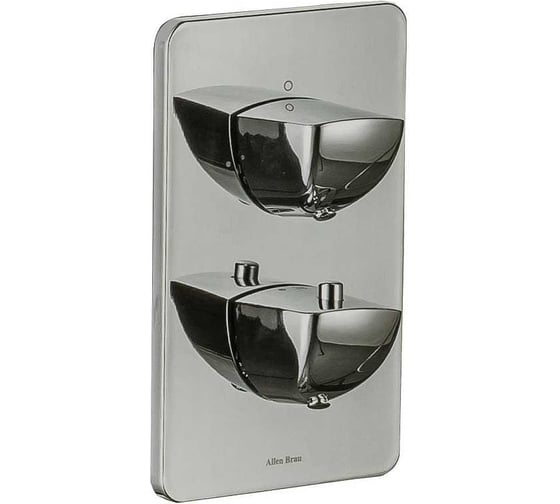 Термостат ALLEN BRAU 5.21216-BN INFINITY V.2 Vernet, без доп.оборудов.,Easy box,браш.никель (367015) 00367015