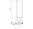 Душевая дверь WasserKRAFT Эмс (Ems) 76H05L-TXG 4