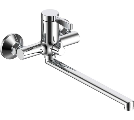 Смеситель для ванны с длинным поворотным изливом RUSH Мальорка Mallorca хром ML3902-5 ML3902-51