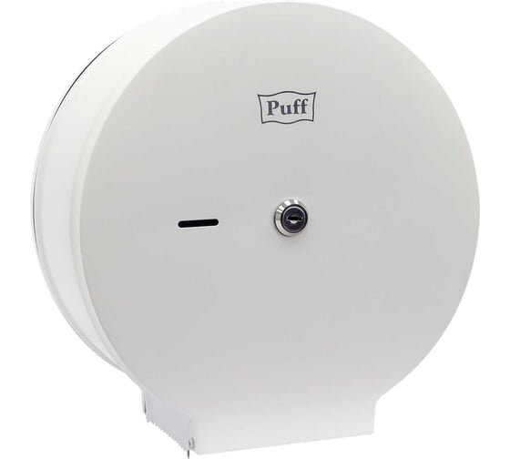 Диспенсер для туалетной бумаги Puff Рuff-5160W нержавеющая сталь, белый 1402.209