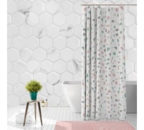 Штора для ванной Аквалиния Кэнди 1.8x1.8 м SC3460B