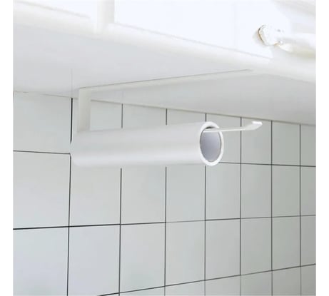 Держатель для полотенец ZDK Homium белый, 26x1.5x12 см 371577