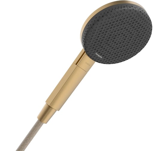 Ручной душ Hansgrohe Raindance Alive Select S 125 3jet, шлифованная бронза, 24500140