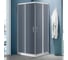Душевое ограждение SANTREK AQUA Lea CR-900x800-G-Brushed 900x800x1850 мм, Г-образное, стекло Грейп 5 мм, профиль сатин 347031 1