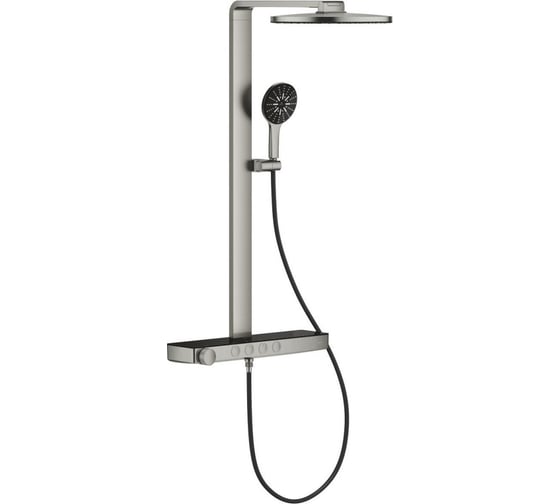 Душевая система GROHE Rainshower Aqua Pure с термостатом, суперсталь 101680DC00