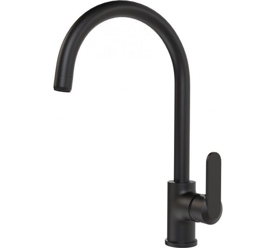 Смеситель Santek Линдос для кухни, черный матовый WH5A41008N001