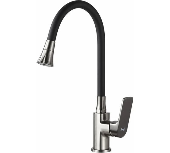 Смеситель для кухни Frap оружейная сталь F4486-9