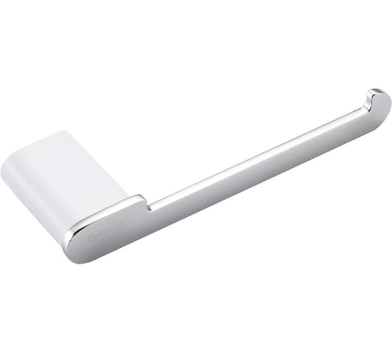 Держатель для туалетной бумаги Gappo белый + хром G30903-28