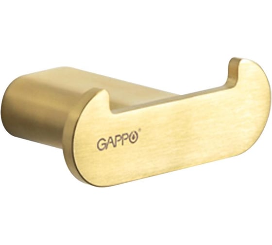 Крючок двойной Gappo сатин золотой G30905-23