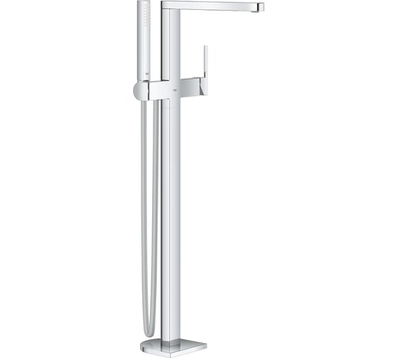 Внешняя часть смесителя для ванны GROHE Plus напольного монтажа, хром 23846003