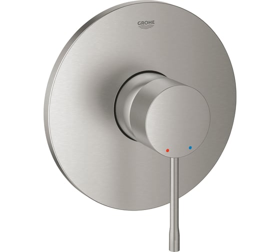 Внешняя часть смесителя для душа Grohe Essence скрытого монтажа (круглая, суперсталь) 24168DC1 26746003