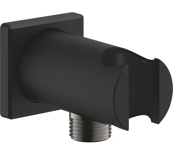 Подключение для душевого шланга Grohe Rainshower с держателем, фантомный черный 26659KF0