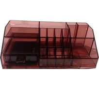 Акриловый органайзер для косметики Бордовый Beroma 07708932