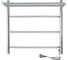 Полотенцесушитель INDIGO Arc с полкой (electro) 50/50 (скрытый монтаж, универсальное подключение R/L, полированный) LCAE50-50PR 2
