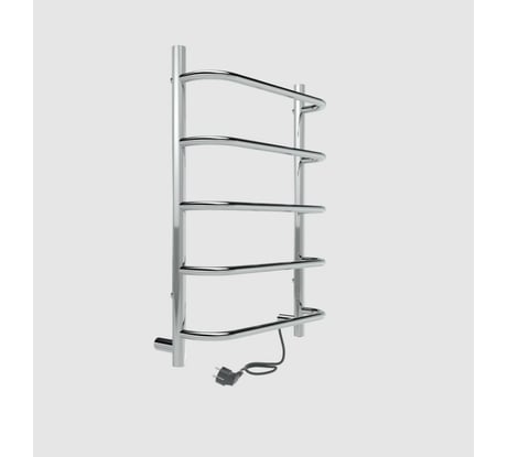 Полотенцесушитель INDIGO Embrace без полки (electro) 60/40 скрытый монтаж, универсальное подключение R/L LCEE60-40R