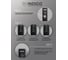 Полотенцесушитель INDIGO Oktava Slim 5 electro 60/50 таймер, скрытый монтаж, универсальное подключение R/L LСLOKS5E60-50ERDRt 3