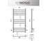 Полотенцесушитель INDIGO Line Trinity electro 100/50 таймер, скрытый монтаж, универсальное подключение R/L LСLTE100-50WMRt 4