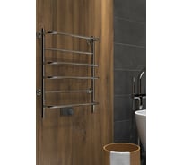 Полотенцесушитель INDIGO Europe без полки (electro) 60/50 (скрытый монтаж, универсальное подключение R/L полированный) LEE60-50R