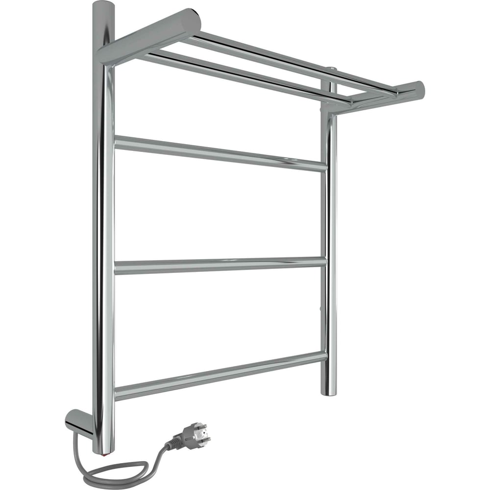 Полотенцесушитель INDIGO Line с полкой (electro) 50/40 (скрытый монтаж ...